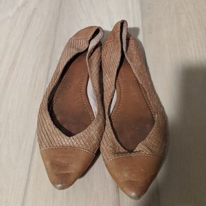Frye Regina cap toe ballet flat